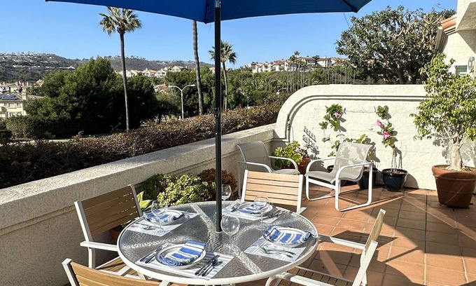 Monarch Beach Condo | Dana Point Luxury Condo 5 minutes from Beach with Ocean View