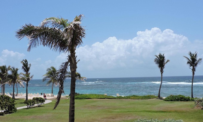 Oyster Pond Resort | Dawn Beach, 3BR 2Bath; Bldg A Ocean Front Top Floor. JW Marriott Full Access