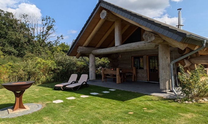 Gross Nemerow Cabin | Log Cabins Naturstamm Ferienhaus Tollensesee 10 - Feriendorf Tollensesee