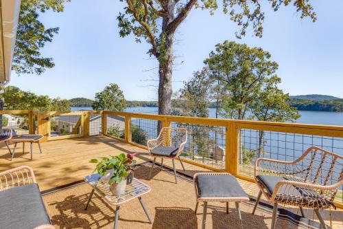 Shelby House | Decks and Boat Dock The View on Lay Lake!