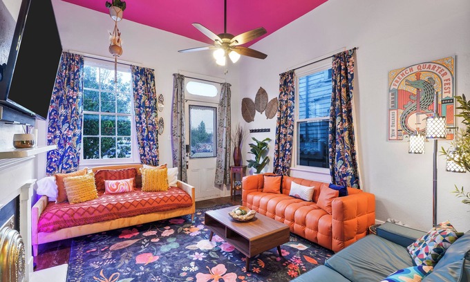 Saint Roch House | Delightful Design & Cowboy Pool by French Quarter, Delightful Renovated Victorian by French Quarter