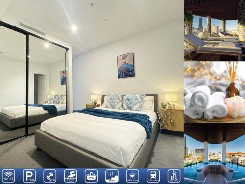 Bowen Hills Apartment | Deluxe 2BD Apt with Infinity Pool