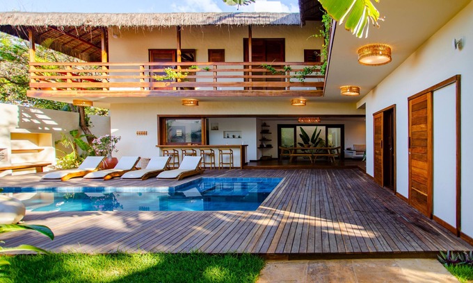 Jijoca de Jericoacoara Villa | Deluxe Villa Luz Do Mar, rooftop Jacuzzi, sea view, in the heart of Jeri