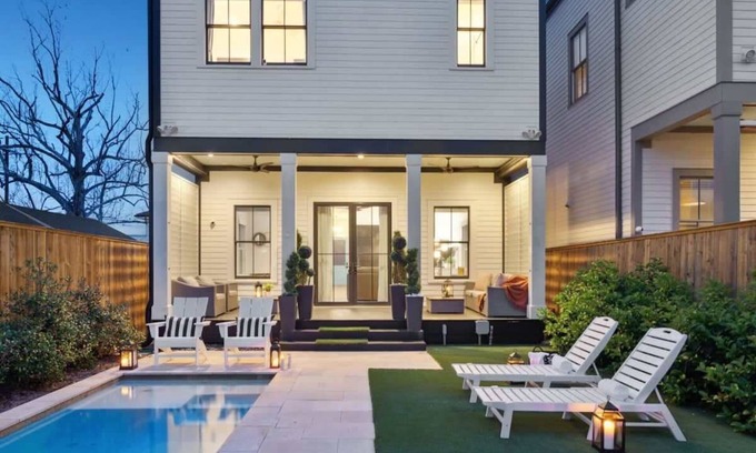 Algiers Point House | Deluxe Modern Home | Heated Pool & Game Room
