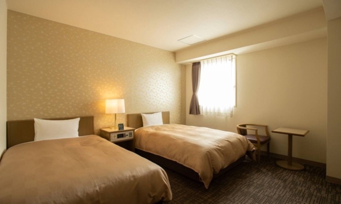 Mihara Hotel | Deluxe twin room nonsmoking Room without meals/Mihara Hiroshima