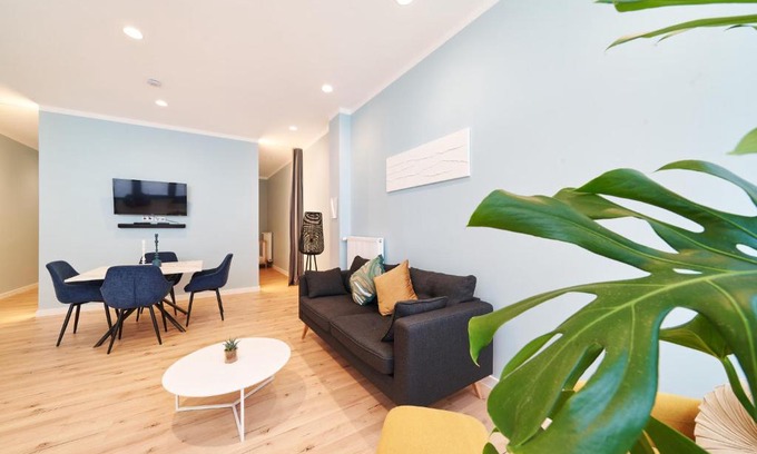 Mainz-Bingen Apartment | Design Apartment I Innenstadt I Küche I WIFI