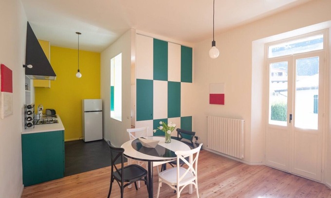 Bellano Apartment | Design flat 2 min walk from beach and station with garage Bellano
