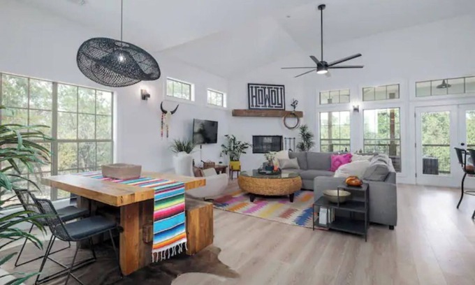 Dripping Springs House | Designer TX Hill Country Ranch -Chillaxin Vibes & Views, Family & Fido Friendly