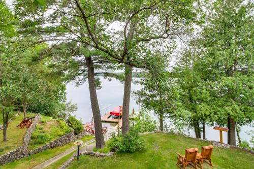Walker House | Dock, Deck and Fire Pit Lakefront Home in Walker!