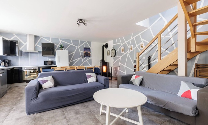 Villedieu-les-Poeles House | Dodo Normand 3 bedrooms - Stove and cleaning included