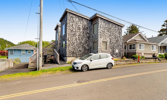Netarts House | Dog-friendly home with water views, washer/dryer & fireplace - close to beaches