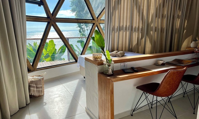 Praia de Itapecerica House | DOME OCEAN VIEW