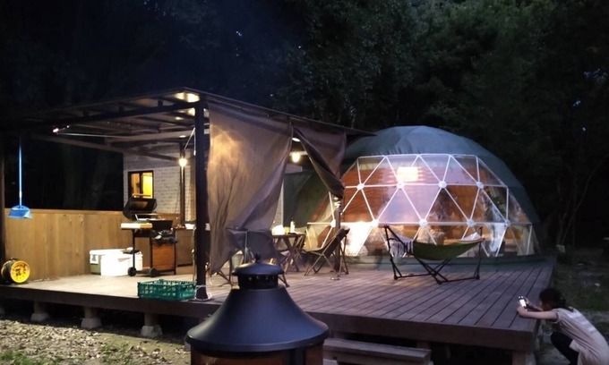 Saga Cabin | Dome tent green / Saga Saga