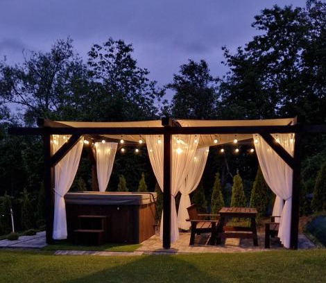 gmina Zembrzyce House | Domek na Folwarku z jacuzzi