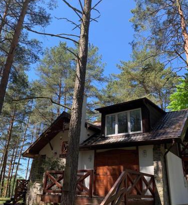 Ocypel House | Domek wypoczynkowy w lesie nad jeziorem