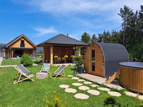 Krempachy Cabin | Domki nad jeziorem czorsztyńskim