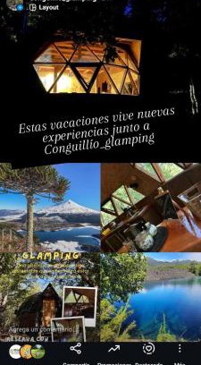 Melipeuco Cabin | Domo conguillío glamping