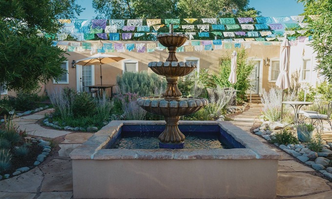 Downtown Santa Fe Bed & Breakfast | Dos Hermanas Compound | 7 Casitas | Downtown