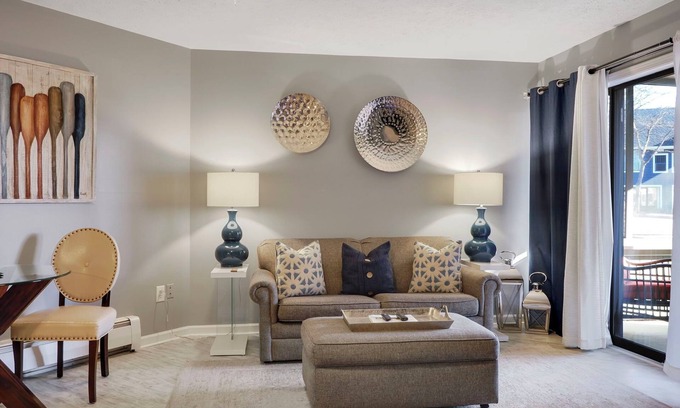 Charlevoix Condo | Downtown Charlevoix | Indoor/Outdoor Pool | Remodeled