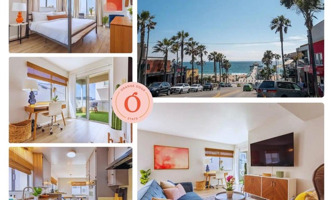 The Strand Apartment | Downtown Manhattan Beach 3 Bed Townhouse Parking