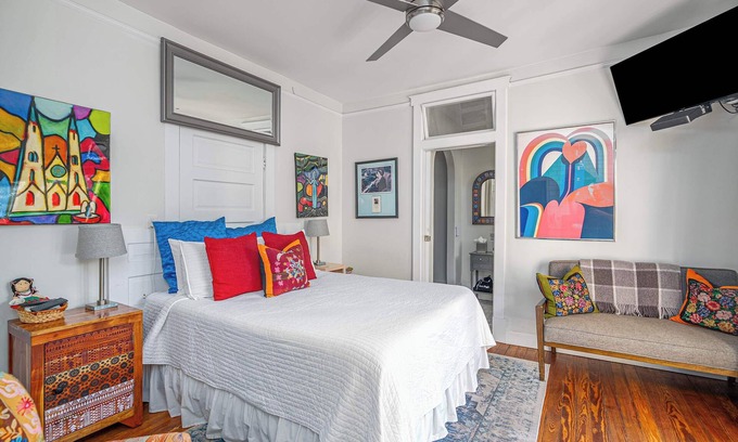 Historic District - North Apartment | Downtown Studio Apt | Prime Location w/Balcony