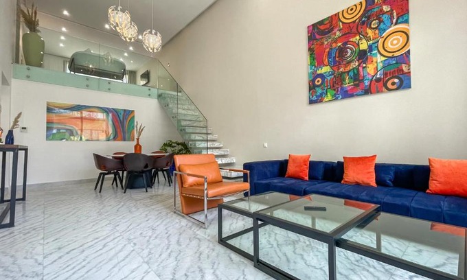 Annakhil Apartment | Duplex Zoé - Contemporain et design à Marrakech