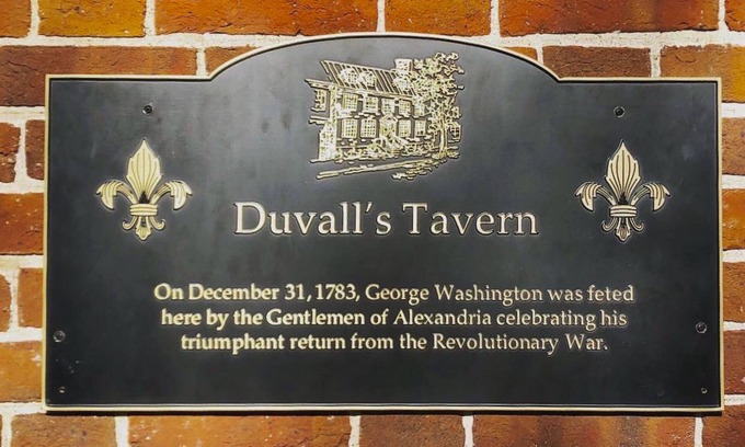 Old Town Alexandria House | Duvall House - George Washington ate here! In the heart of Old Town Alexandria.