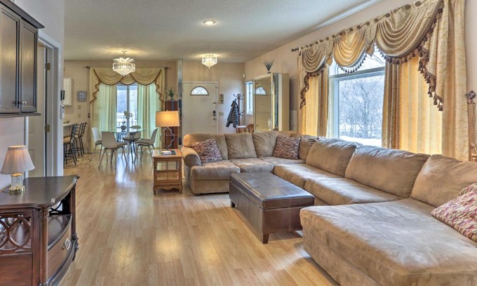 Eagan House | Eagan Home with Porch - 5 Mi to Mall of America!