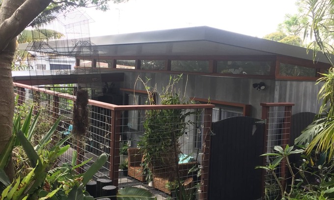 Dee Why House | Eclectic bungalow set in under the Japanese Oak but close enough to the ocean.