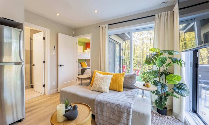 Argenteuil Regional County Municipality Ski Chalet | Ecohaven-Spa, nature & fire under the stars