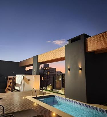 Atiradores Apartment | Ed Highline, piscina, lavanderia