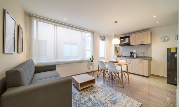 Financial District Apartment | Elegance in the Heart of Chapinero