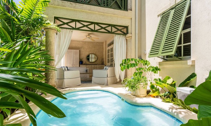 Mullins Apartment | Elegant 2 bedroom apt, private pool, beach access - Moonshadow