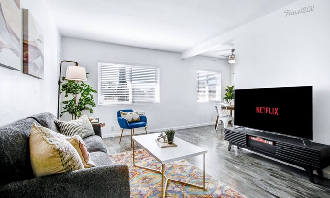 Alhambra Apartment | Elegant 2BR Unit Near Almansor Park #TravelSGV