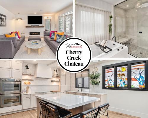 Cherry Creek House | Elegant 4br Near Cherry Creek W Sauna & Movie Room
