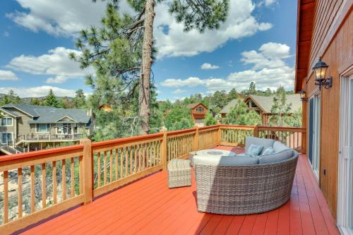 Castle Glen Estates House | Elegant Big Bear Cabin Half Mi to Big Bear Lake!