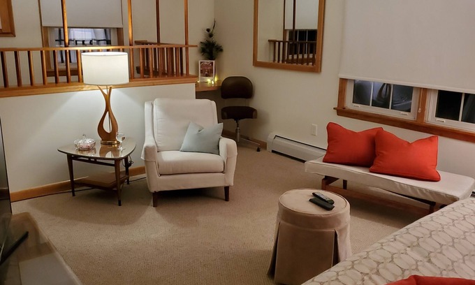 Essex Junction Apartment | Elevate yourself! 1 Story up Village Hide-a-way!