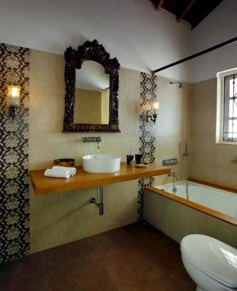 Chorao Villa | ELIVAAS Terra Rosa Portuguese-styled 4-BHK Villa With Private Pool, Garden, Veranda & Sit-out Area