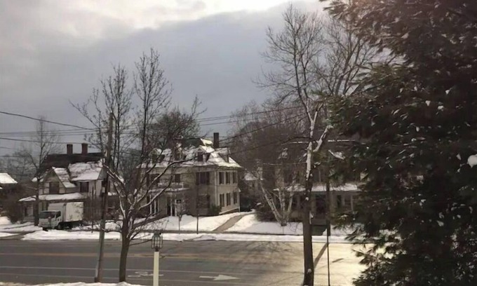 Northampton Apartment | Elm Suite with a Private Bathroom in front of Smith College Quadrangle