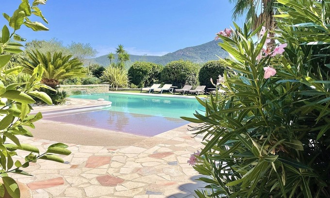 Les Brugassieres Villa | Enchanting villa with amazing views, swimming pool, in perfect privacy
