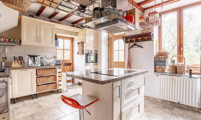 Ferriere-la-Petite House | Enjoy peace and quiet in this former watermill with visible half-timbering.