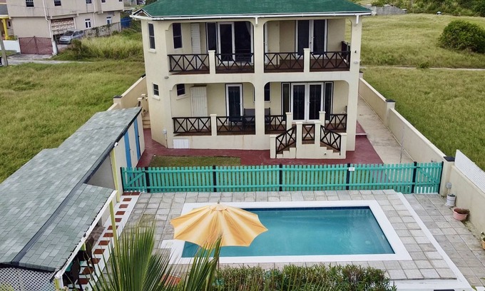 Ragged Point Villa | Entire Villa with Pool, Ocean View & A/C - 5min to beach and Culpepper Spring