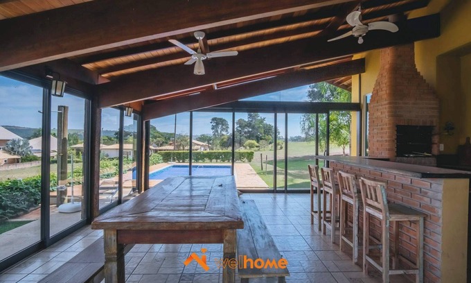 Iaras House | Escapada perfeita com piscina no interior de SP