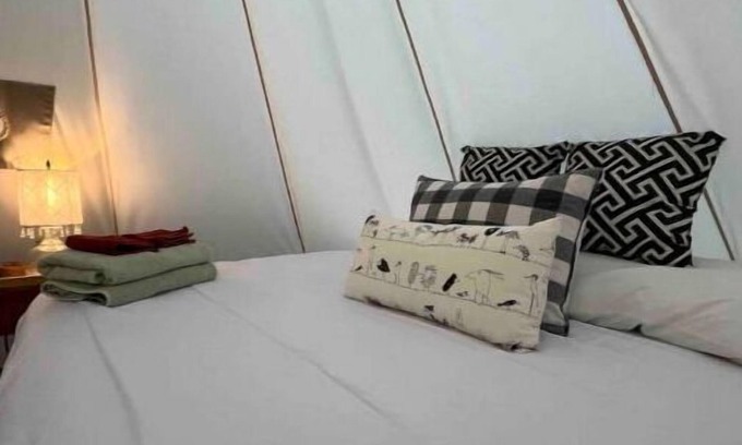 Boerne RV Rental | Escape The City in Your Private TX Hill Country Glamping Tent under the Stars