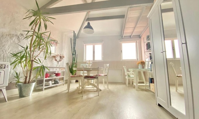 Cimadevilla Apartment | Espacioso ático en Cimadevilla - Casco histórico y vistas al mar