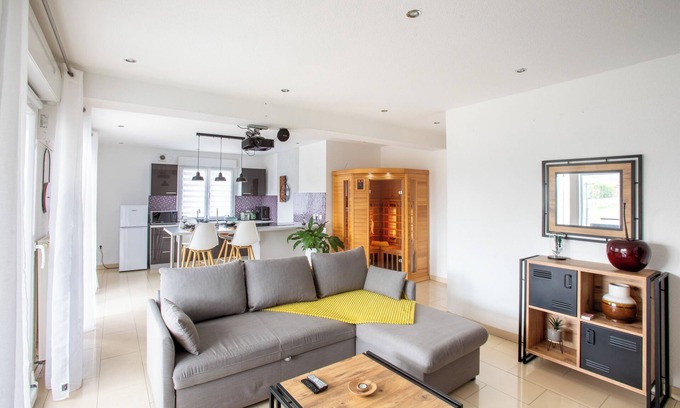 Muntzenheim Apartment | ESPLANADE Ciel etoile SPA Sauna Cinéma Colmar
