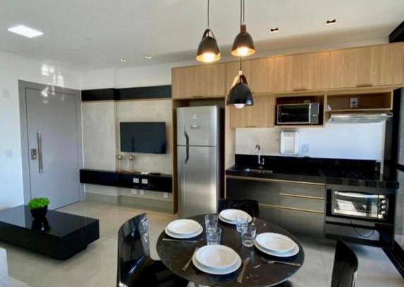 Jardim dos Estados Apartment | Estúdio Completo com Linda Vista no Ed. Vertigo