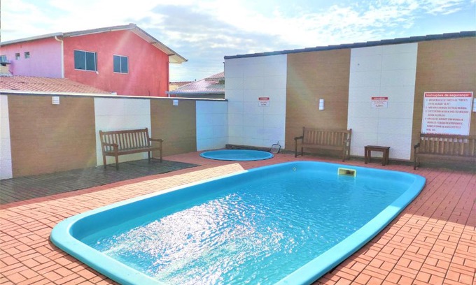 Porto Belo Apartment | Estúdio e Suítes com Piscina, churrasqueira, AR Split, WIFI - 6x sem juros no cartão