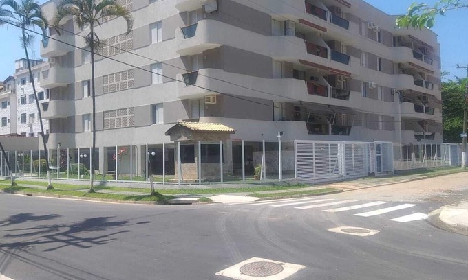 Loteamento Joao Batista Juliao Apartment | Excellent Apt, 250 meters from the beach for 8 people, 3quartos, 1suite, air in all eWIFI