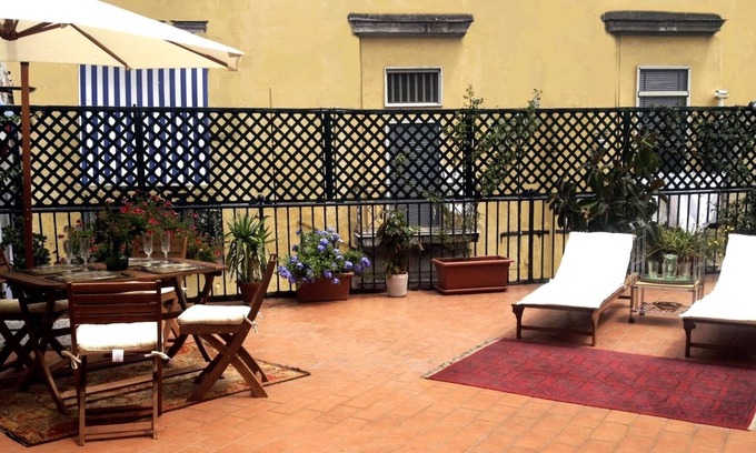 Historical Center Apartment | EXCLUSIVE APT with TERRACE in Aristocratic XVI Century Palace in Historic Center